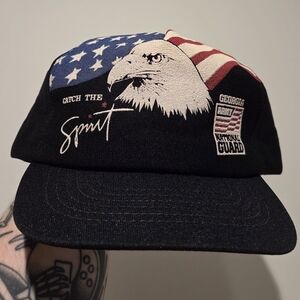 Vintage Full Foam Georgia National Guard "Catch The Spirit" Trucker Hat